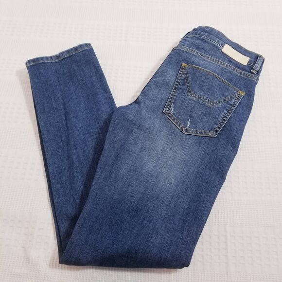 Jeckerson Jeans Judi Blue Denim Distressed - Picture 4 of 11